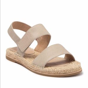 Eileen Fisher Tan Espadrille Sandal NIB